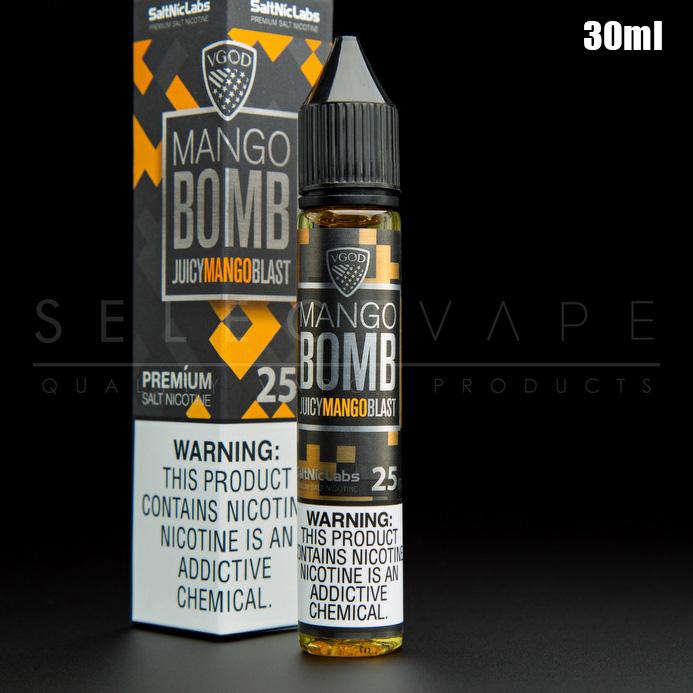 Select Vape Mango Bomb Nic Salt Vgod 30ml