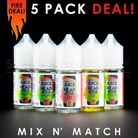 Juice Head Nic Salt - Mix and Match (5 Pack) 150ml