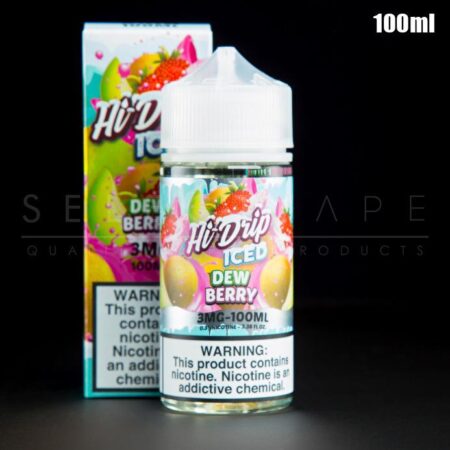 Hi Drip ICED - Dew Berry/Honeydew Strawberry Eliquid 100ml