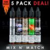 VGOD SaltNic - Mix and Match (5 Pack) 150ml