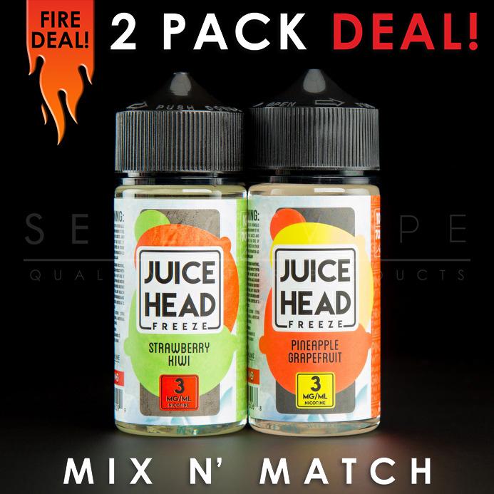 Juice Head Freeze Eliquid - Mix and Match (2 Pack) 200ml