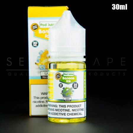 Pod Juice - Banana Ice Nic Salt 30ml