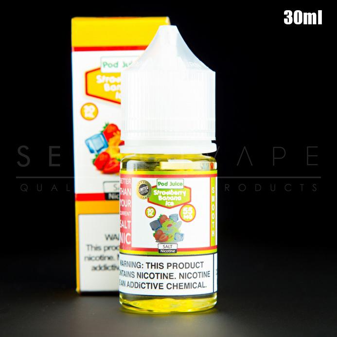 Strawberry Banana Nic Salt by Ice Blox 10ml