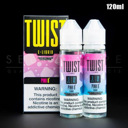 Twist - Pink Zero Degrees/Iced Pink Punch Eliquid 120ml