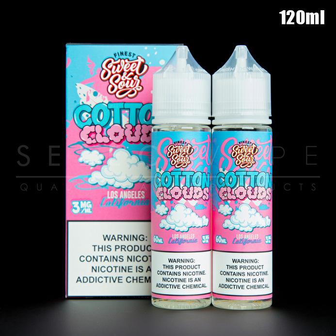 Finest - Sweet and Sour - Cotton Clouds Eliquid 120ml