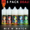 Mamasan Nic Salt - Mix and Match (5 Pack) 150ml