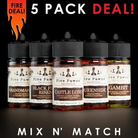 Five Pawns Eliquid - Mix and Match (5 Pack) 300ml
