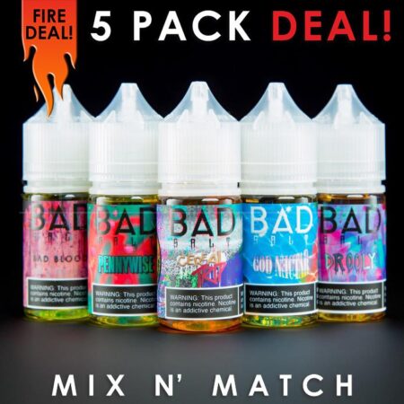 Bad Drip Labs Nic Salt - Mix and Match (5 Pack) 150ml