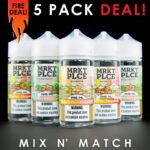MRKT PLCE (Market Place) Eliquid - Mix and Match (5 Pack) 500ml