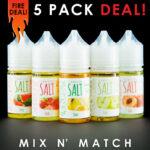 Skwezed Nic Salt - Mix and Match (5 Pack) 150ml