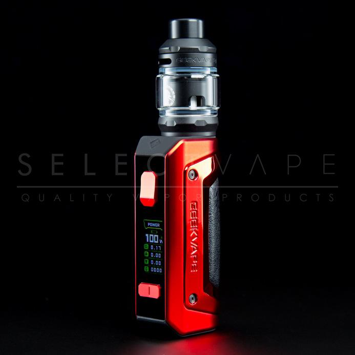 Kit Aegis Solo 2 S100 + ACCUS 18650 E-cigarette - Couleurs Blue red