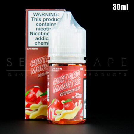 Custard Monster - Strawberry Nic Salt 30ml