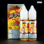 Select Vape presents “Mango Peach Nic Salt” by (Hi-Drip ICED). Enjoy a tropical blend of rich, juicy mangoes with fresh, ripe peaches for a satisfying all-day vape. The inhale introduces a smooth, rich mango that is so delicious, your taste buds will instantly water. The exhale slowly compliments the mango with smooth, ripe peach undertones that perfectly blends together. Flavor Profile: Mango, Peach and Menthol Hi-Chew Candy You Receive: Hi Drip Iced – Mango Peach Nic Salt 30ml