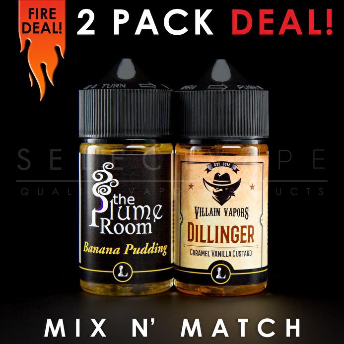 The Legacy Collection Synthetic Nicotine Eliquid - Mix and Match (2 Pack) 120ml