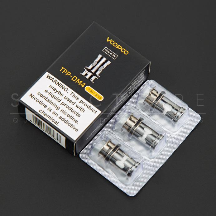 VooPoo TPP-DM4 0.3ohm Replacement Coils – 3 Pack
