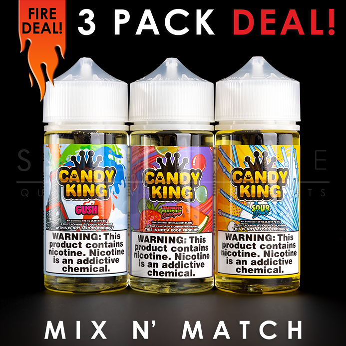 Candy King Eliquid - Mix and Match (3 Pack) 300ml
