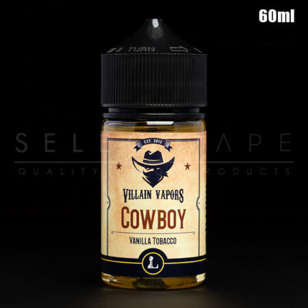 The Legacy Collection Synthetic Nicotine - Villain Vapors - Cowboy Eliquid 60ml