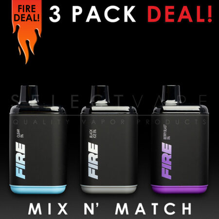 Fire XL 6000 Disposable Vape (3 Pack)