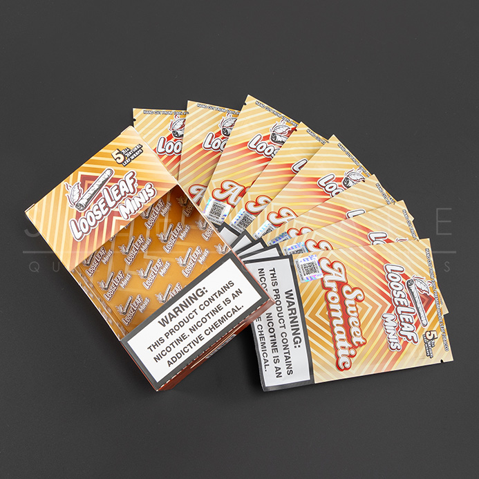 mini wraps tobacco Looseleaf Mini Blunt Wraps 40ct Box