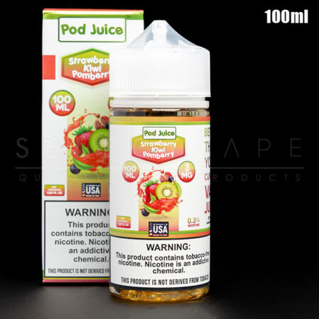 Pod Juice - Strawberry Kiwi Pomberry Eliquid 100ml