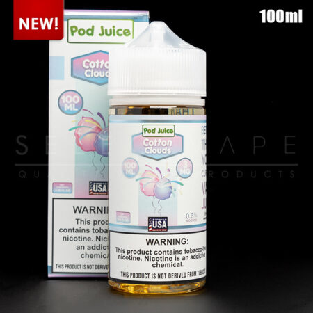 Pod Juice - Cotton Clouds Eliquid 100ml