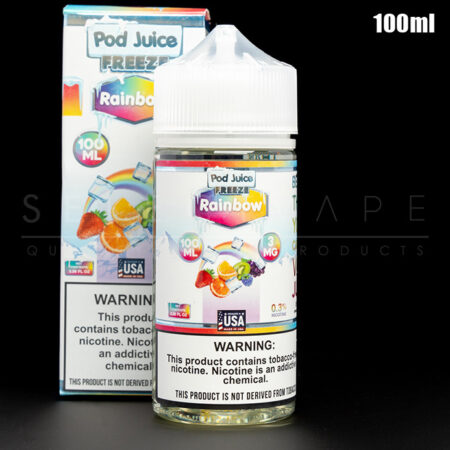Pod Juice - Rainbow Freeze Eliquid 100ml