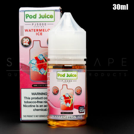 Pod Juice PJ5000 Series - Watermelon Ice Nic Salt 30ml