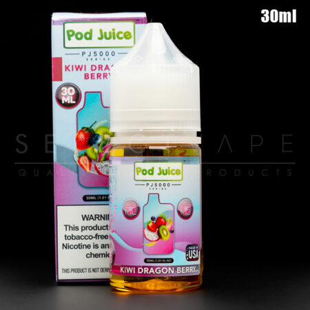 Pod Juice PJ5000 Series - Kiwi Dragonberry Nic Salt 30ml