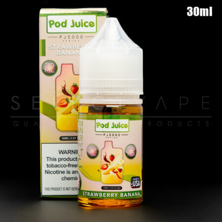 Pod Juice PJ5000 Series - Strawberry Banana Nic Salt 30ml