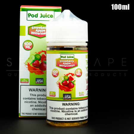 Pod Juice - Strawberry Apple Watermelon Eliquid 100ml