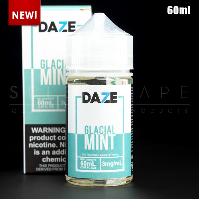 7Daze – Glacial Mint Eliquid 60ml<br> $14.99