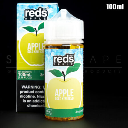 7Daze - Reds Apple Gold Kiwi Iced Eliquid 100ml