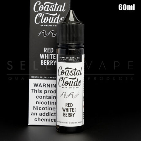 Coastal Clouds - Red White and Berry Eliquid 60ml