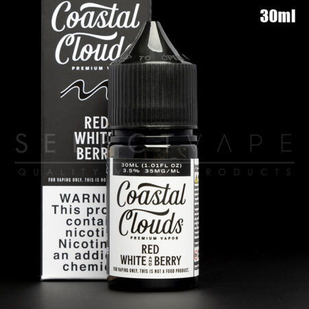 Coastal Clouds - Red White and Berry Nic Salt 30ml